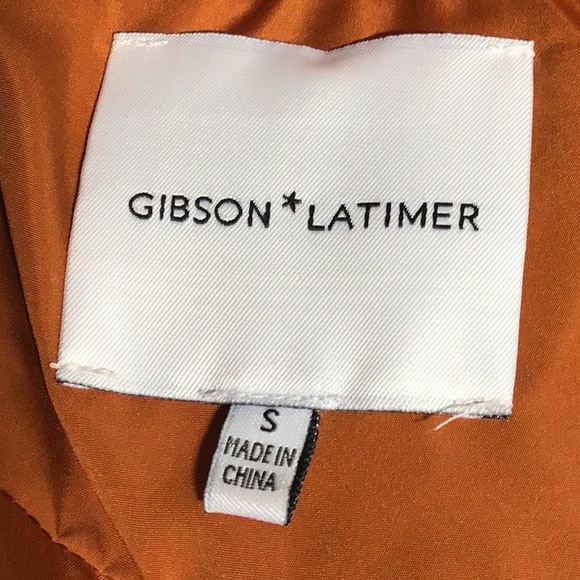 Gibson + Latimer Rust Down Vest Size Small - Picture 6 of 7